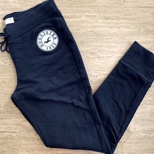 Fuzzy hollister sweats/joggers